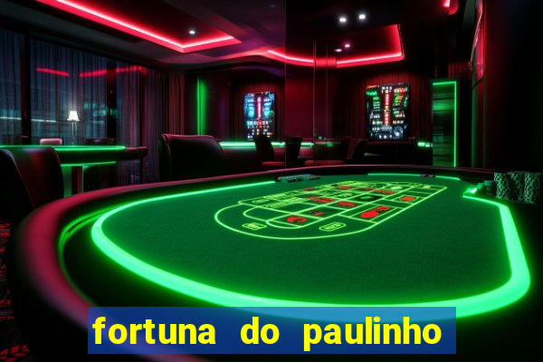 fortuna do paulinho do roupa nova